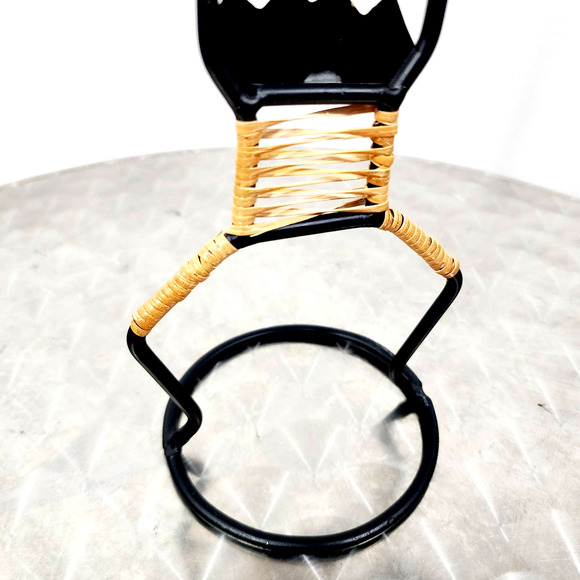 Vintage Laurids Lonborg Balancing Candlestick Man Tribal MCM Mid-Century Modern - Picture 5 of 16